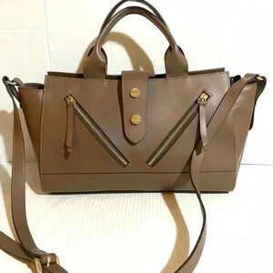 Alberta Di Canio Brown Satchel